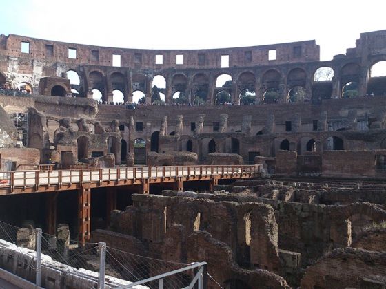 rome 03 foto Coloseum binnen